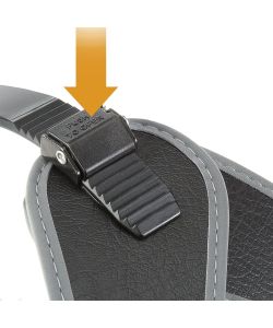 Ferplast Pettorina per Cane Ergonomica Regolabile in Nylon Nero