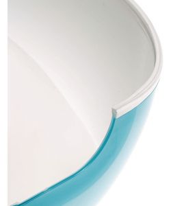 Ferplast Ciotola Glam Blu 0,2L Antiscivolo per Gatti Interni e Viaggi