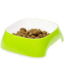 Ferplast Ciotola Glam Verde 0,2L Antiscivolo per Cibo e Acqua Gatti