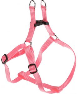 Ferplast Pettorina Cane Regolabile XXS Rosa 28-38 cm Facile da Indossare