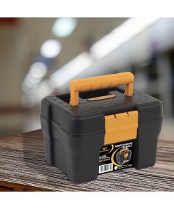 Art Plast Valigetta Portautensili Nero Giallo Compatta 22x17,5x15 h cm