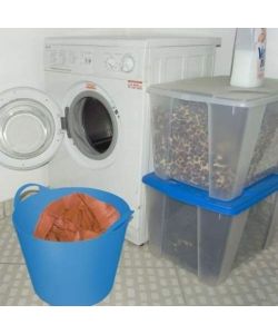 Art Plast Borsa flessibile multiuso 24 litri Blu h30 38 cm