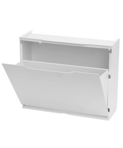 Art Plast Scarpiera Bianca in Polipropilene - 51x17.3x41 cm