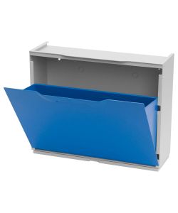 Art Plast Scarpiera Blu in Polipropilene - 51x17.3x41 cm
