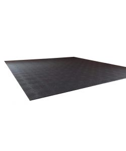 Art Plast Piastrella PVC Morbida Nera 50x50 cm Antiscivolo per Officine e Palestre