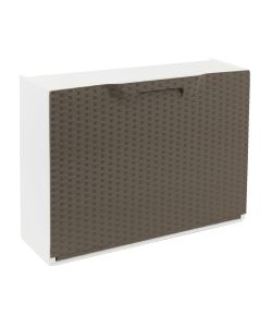 Art Plast Scarpiera Rattan Marrone - 51x17.3x41 cm