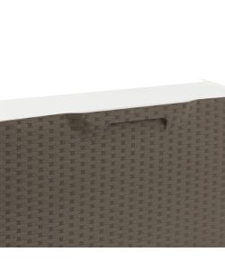 Art Plast Scarpiera Rattan Marrone - 51x17.3x41 cm