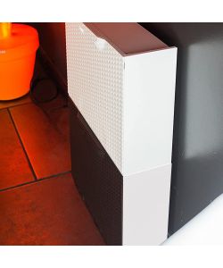 Art Plast Scarpiera Rattan Marrone - 51x17.3x41 cm