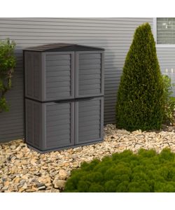 Art Plast Casetta Shed per Ricovero attrezzi - Antracite - 151x83x198 cm