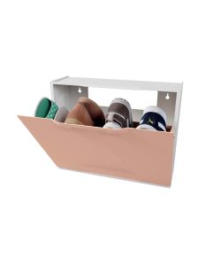 Art Plast Scarpiera Modulabile Rosa 510x173x410 mm per Spazi Ristretti