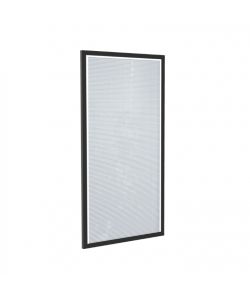 Modulo Vetrata con Serranda per Casetta Giardino Alluminio 98x202 cm