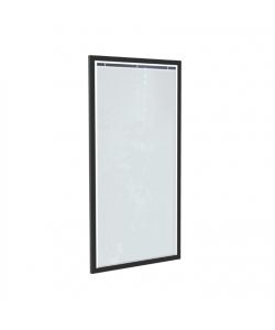 Modulo Vetrata con Serranda per Casetta Giardino Alluminio 98x202 cm