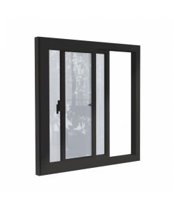 Modulo Finestra Vetrata Alluminio 98x95 cm per Casetta Giardino