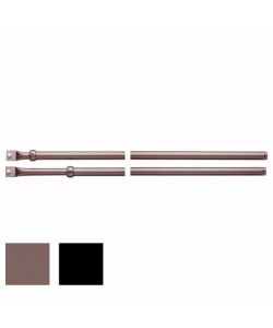 Aste Serrature Triplice Nero Pz 2 93140 Mottura