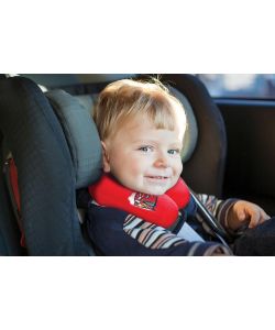 Cuscino Da Viaggio Gonfiabile Con Vestiti 80x18,5 Cm - Morbido Peluche Rosa Con Cinghie Regolabili, Salva Spazio In Valigia