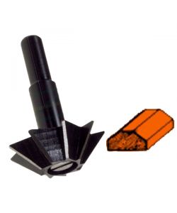 Fresa Conica a 45  Pg