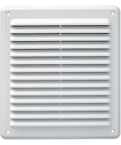 Griglia Ventilazione Plastica Bianco 204x230 mm con Dosatore
