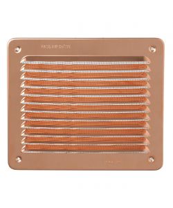 Griglia Rame Rettangolare 193x165 mm con Rete Antinsetti