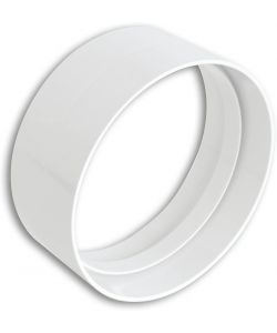 La Ventilazione Giunto in ABS per Aerazione Canalizzata d. 125 mm Bianco