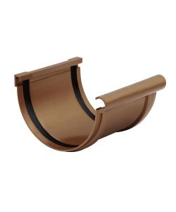 Giunto PVC effetto ramato 125 mm con guarnizione grondaia