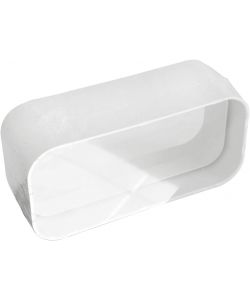 La Ventilazione Giunto per Tubi Aerazione Rettangolari 150x70 mm Bianco