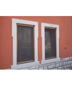La Ventilazione Griglia Tonda Incasso Rame d. 97 mm con Rete Antinsetti
