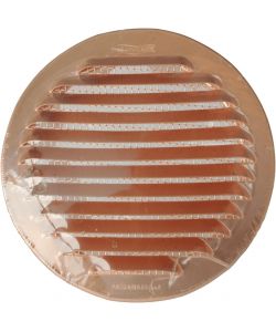 La Ventilazione Griglia Tonda da Incasso Rame d. 150 mm per Foro d.125 mm