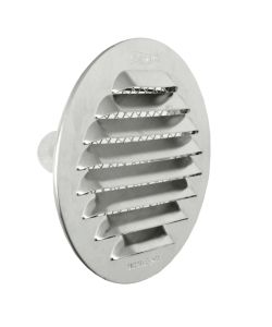 Griglia Aerazione Tonda Incasso Alluminio diam. 80 mm