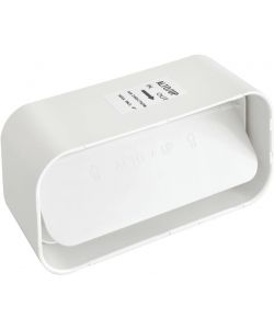 La Ventilazione Giunto ABS con Valvola Antiritorno 150x70 mm Bianco