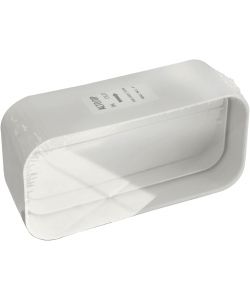 La Ventilazione Giunto ABS con Valvola Antiritorno 150x70 mm Bianco