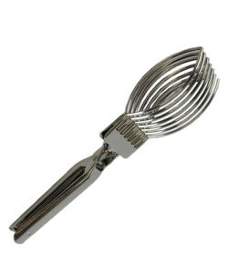 Pinza a Molla con Denti in Acciaio Inox 29cm - Ideale per Affettare