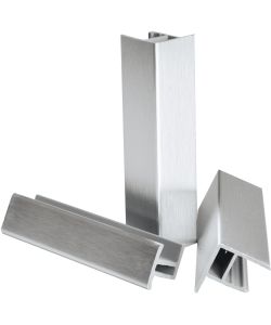 Accessori per Zoccolino Cucina H 14 cm - Finitura Alluminio