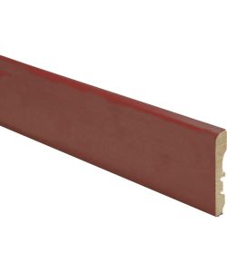 Kimono Battiscopa in Legno Mogano con Passafilo 7 cm x 2,25 m