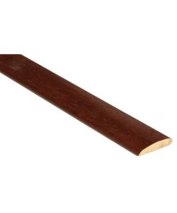 Cornice Liscia in Legno Ayous Tinta Mogano 18x5 mm Lunghezza 2 m