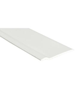 Battiscopa PVC Bianco 70x10 mm 200 cm Finitura Interni Facile Installazione