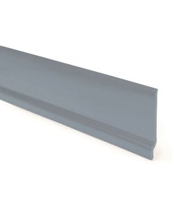 Kimono Battiscopa PVC Grigio 7 cm x 2 m - Copertura Spazio Dilatazione