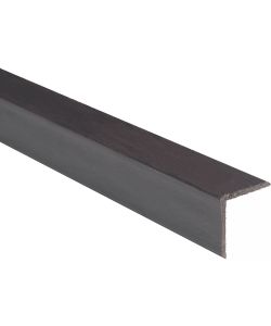 Paraspigolo PVC Noce Scuro 30x30 mm - Lunghezza 3 m per Muri
