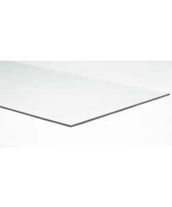 Foglio faesite bianca 1220 x 600 x 3 mm.