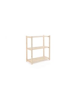 Kimono Scaffale Abete 3 Ripiani 900x800x350 - Kit Montaggio Incluso