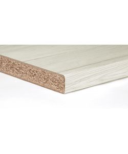 Kimono Top Cucina Rovere Bianco 2040x600x28 mm Laminato HPL Resistente