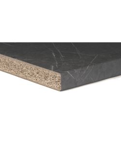 Kimono top cucina marmo nero venato 3040x600x28 mm laminato HPL