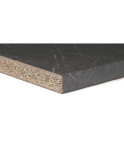 Kimono top cucina marmo nero venato 3040x600x38 mm laminato HPL