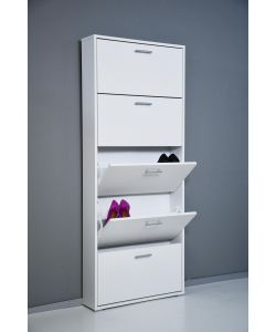 Scarpiera 5 ribalte 18mm bianca 18x1771x723x181 mm premium