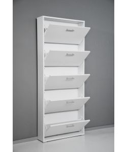 Scarpiera 5 ribalte 18mm bianca 18x1771x723x181 mm premium
