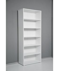 Libreria 6 vani 18mm bianca 18x1771x723x341 mm premium