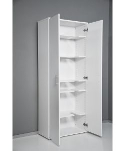 Kimono Armadio Portascope 6 Vani Bianco 18mm 18x1771x723x360 mm - Armadio Multiuso Premium