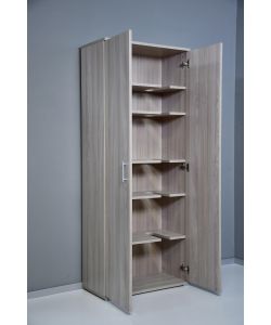 Kimono Armadio Portascope 6 Vani 18mm Olmo - Multiuso 1771x723x360 mm