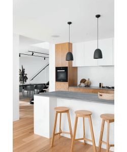 Kimono Top Cucina Onyx Scuro 2040x600x17 mm - Superficie Laminato HGP