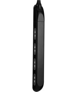 Electraline Multipresa Super Slim 4 Posti Bivalenti 10/16A Nera 1,5m