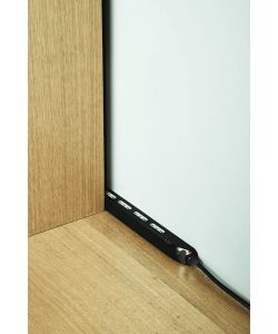 Electraline Multipresa Super Slim 4 Posti Bivalenti 10/16A Nera 1,5m